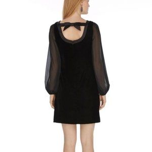 White House Black Market Black Long Sleeve Dress